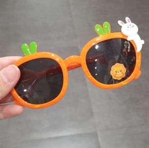 Sunglasses for kid orange carrot for kid